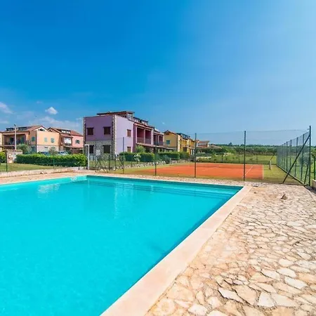 Bella Vista With Swimming Pool And Tennis Court Nova Vas (Porec)